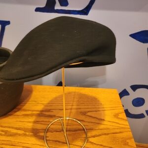 Classic Black Flat Cap